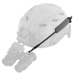 OAREA NVG lanyard with elastic retention keeps goggles secure during operations.
