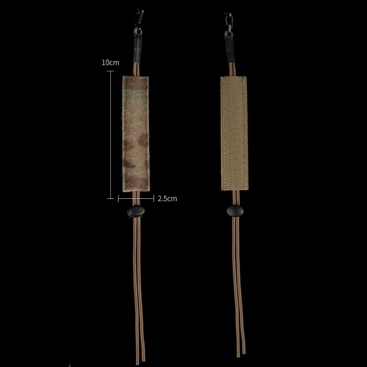 OAREA NVG lanyard with hook and loop closure for quick adjustments.