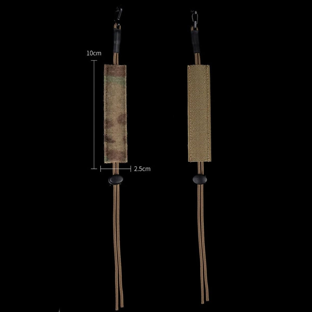 OAREA NVG lanyard with hook and loop closure for quick adjustments.