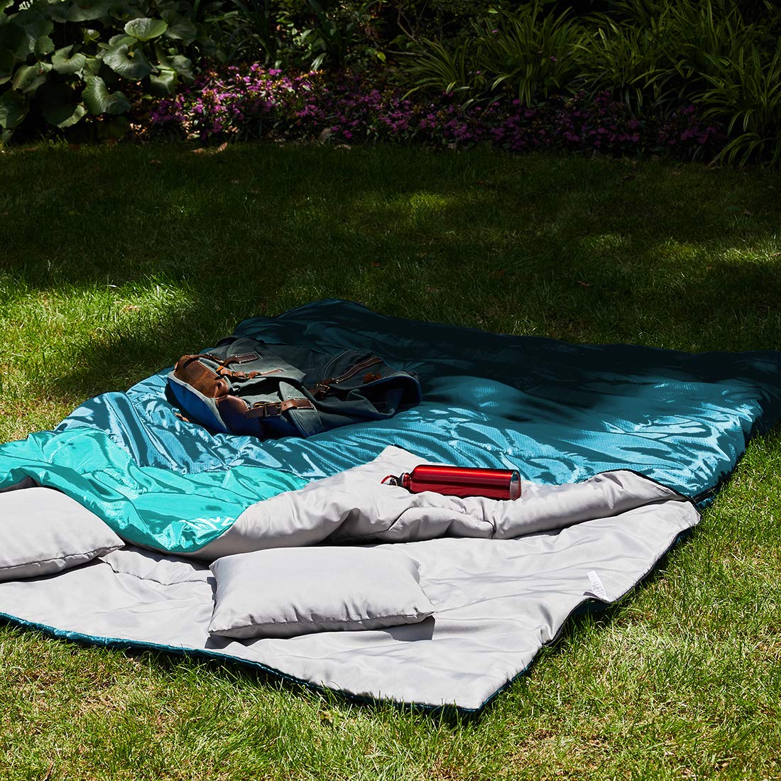 oaskys all-season sleeping bag weatherproof shell in varied climates