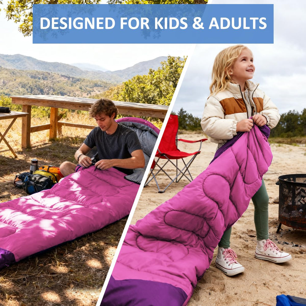oaskys camping sleeping bag compression sack helps compact storage and easy transport.