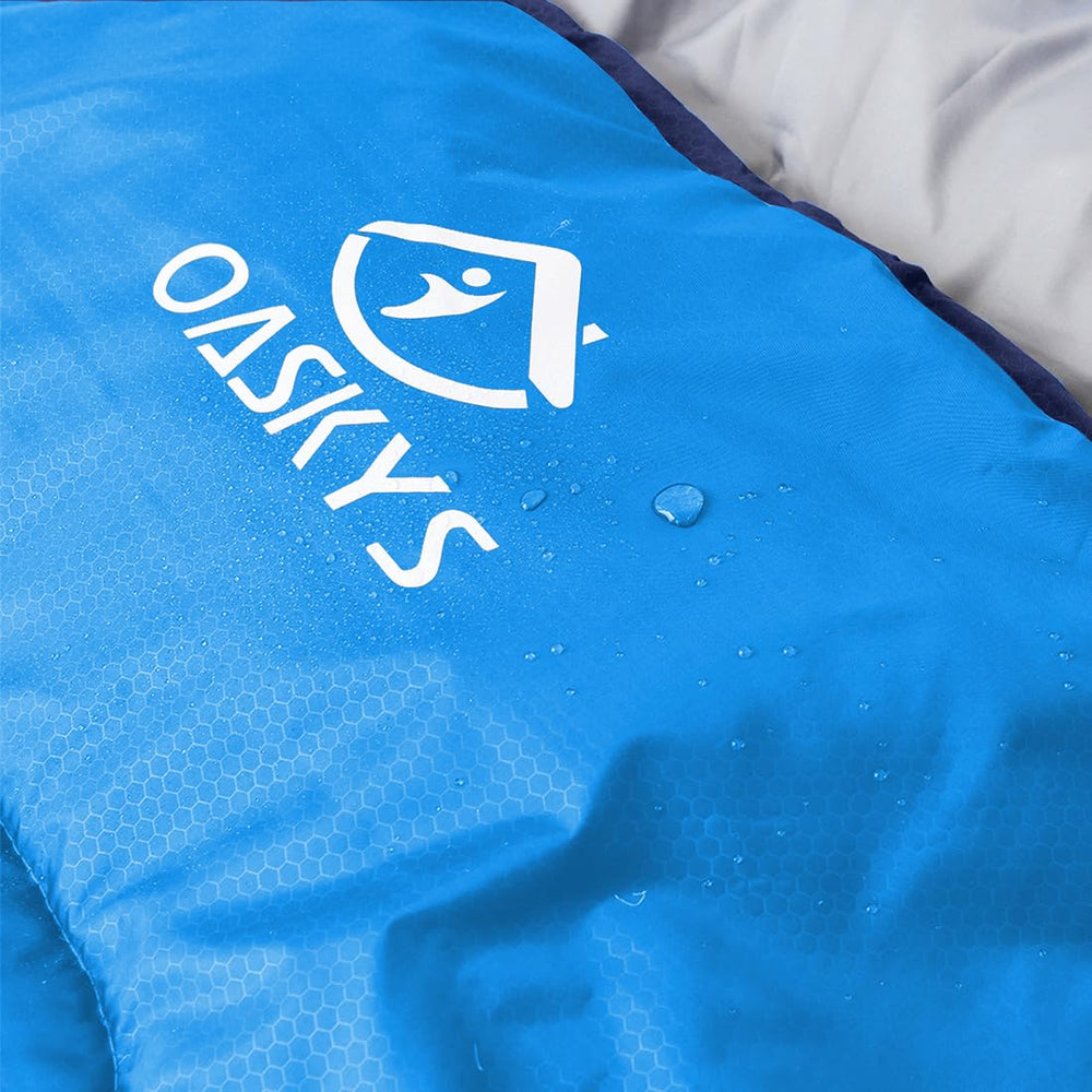 oaskys sleeping bag easy clean surface supports quick post trip care