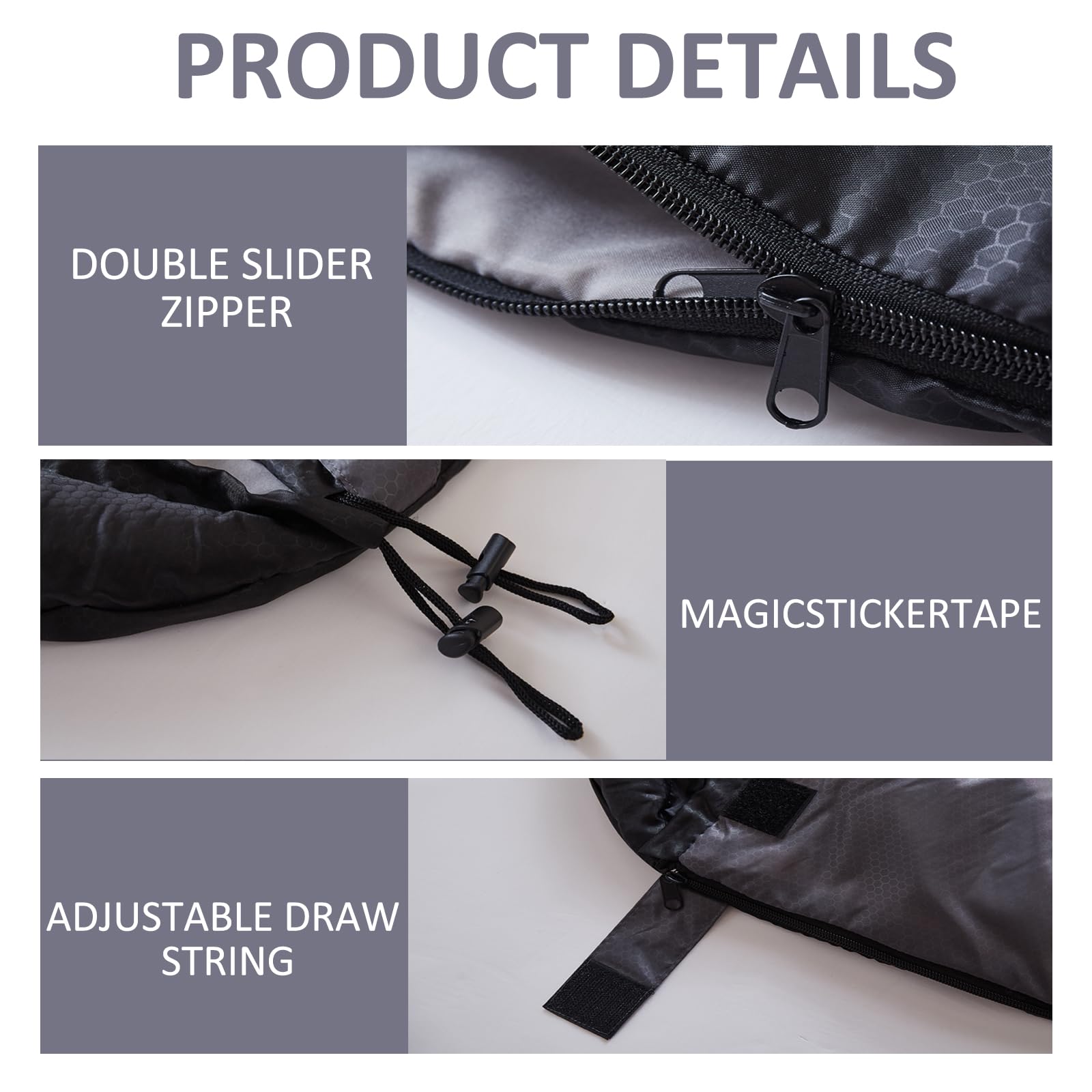 oaskys zipper-untie feature converting into two individual sleeping bags