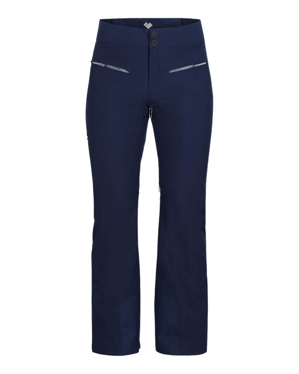 Obermeyer Bliss Pant fabric close-up reveals abrasion-resistant texture for rugged slopes.