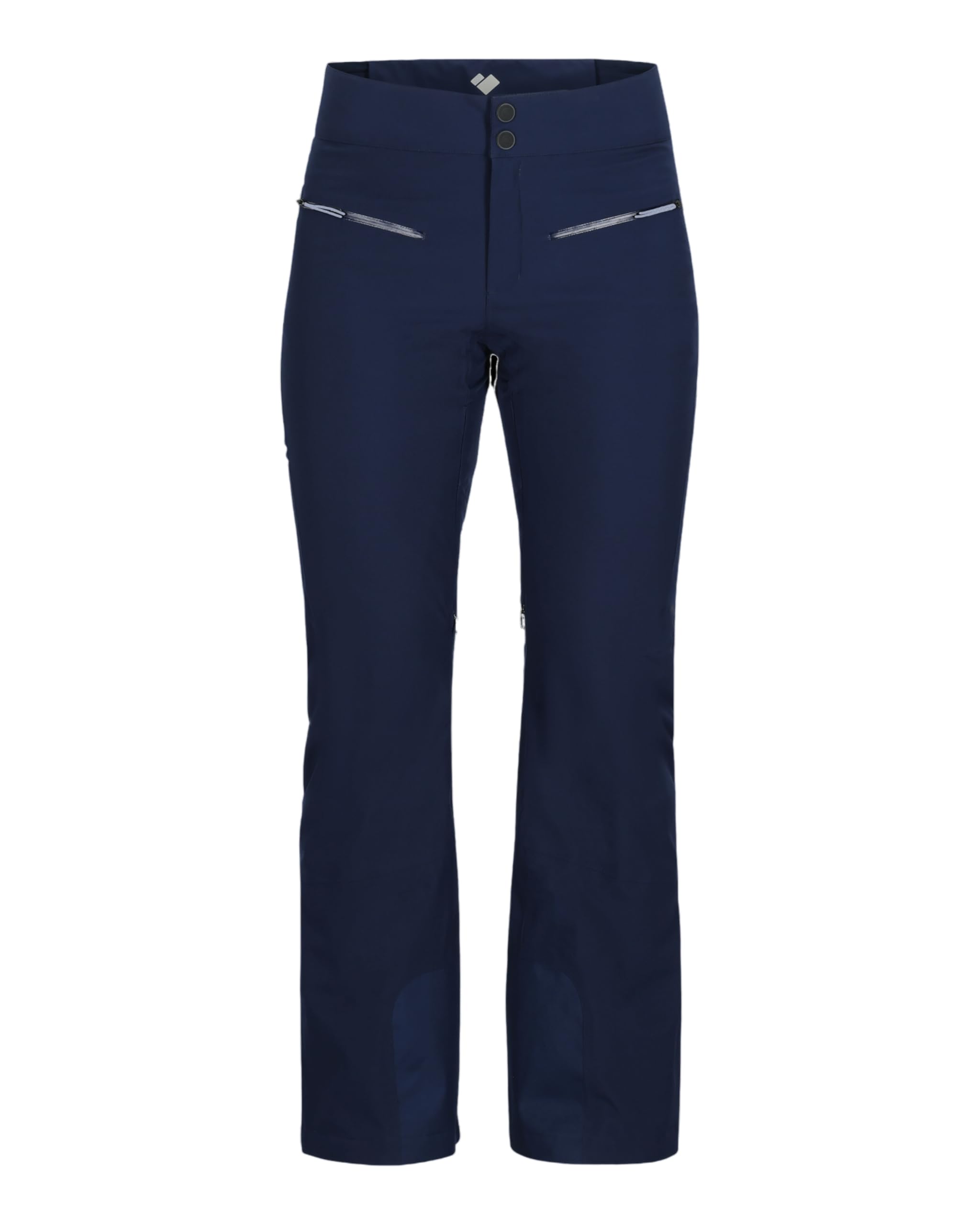 Obermeyer Bliss Pants seam-sealed zipper close-up for dry protection