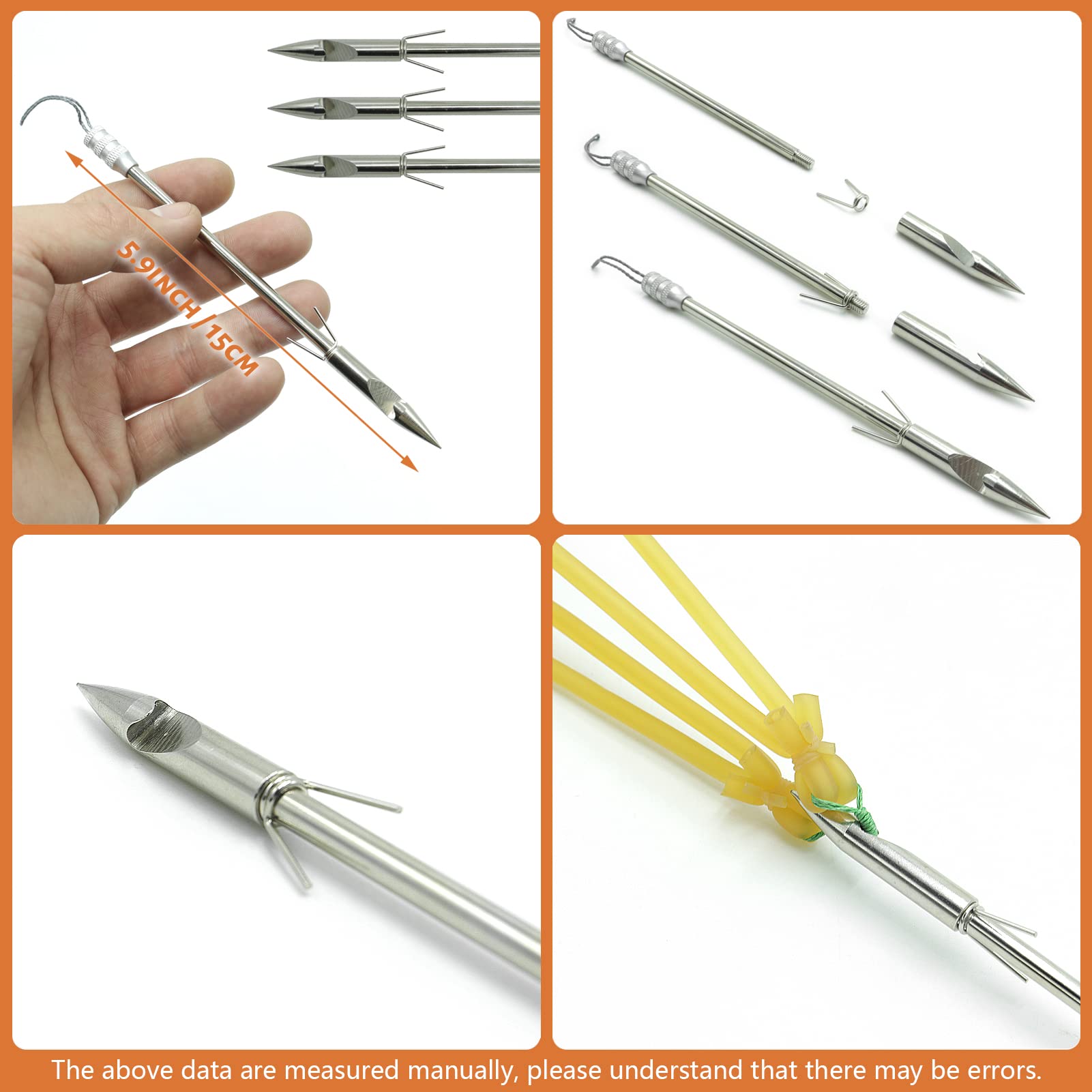 Obert three broadheads shown enable versatile slingshot setups for precision targeting.