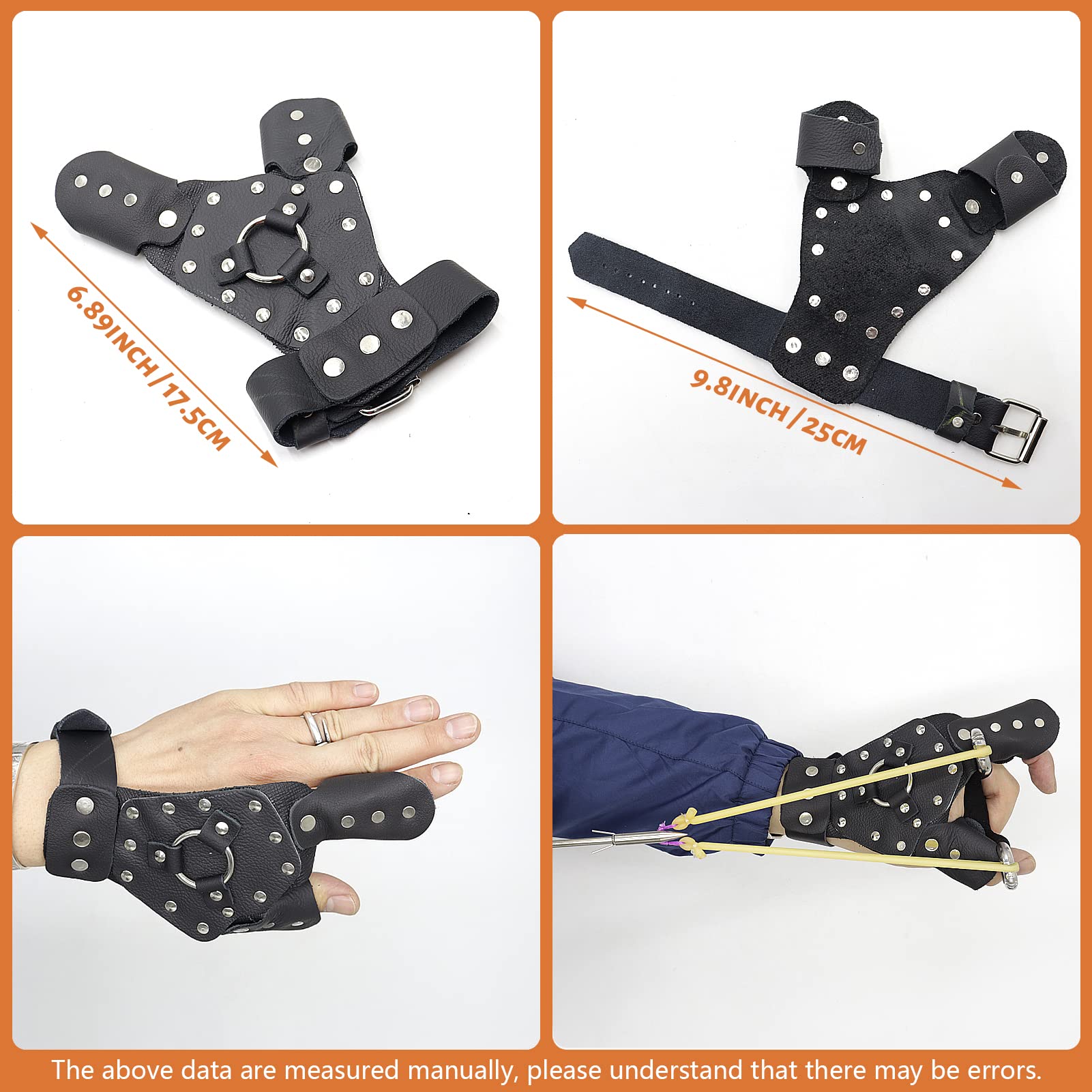 Obert hand guard and wristband emphasize protective, safer handling during practice.