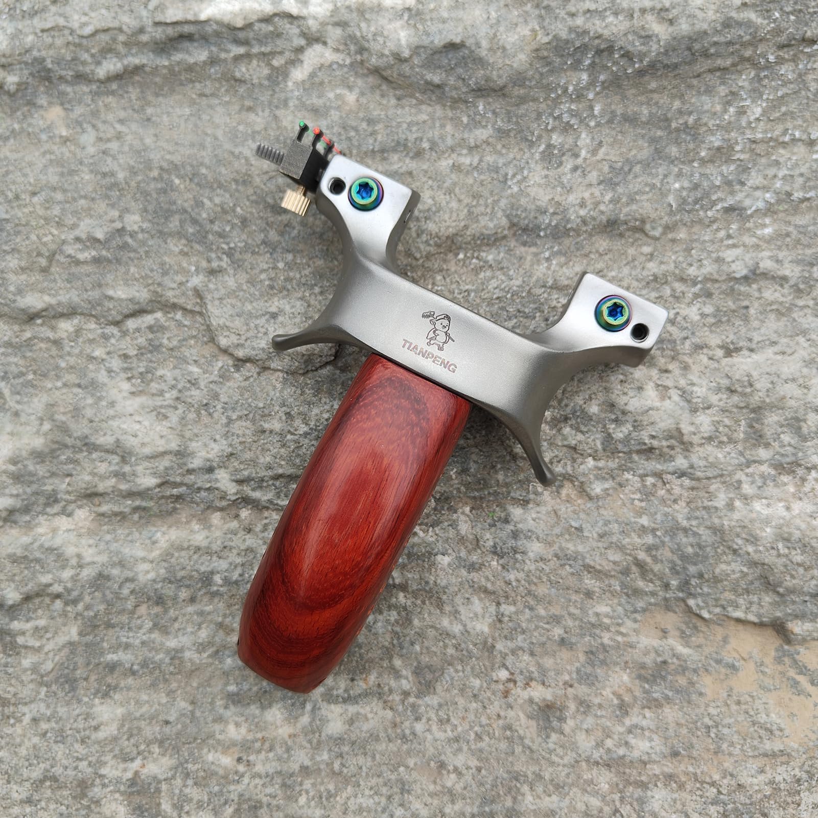 Obert portable slingshot fits in your pocket for on-the-go practice