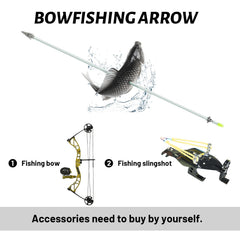 OBTOUTDOOR metal spring sleeve provides safe threading and easy installation for slingshots or bows.