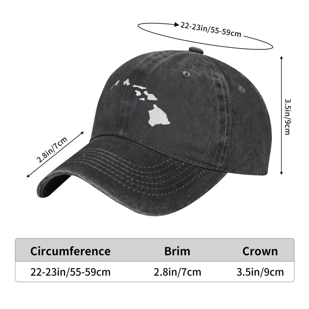 OCALL Hawaiian Islands Cowboy Hat adjustable fit demonstrates versatility for active outdoor use