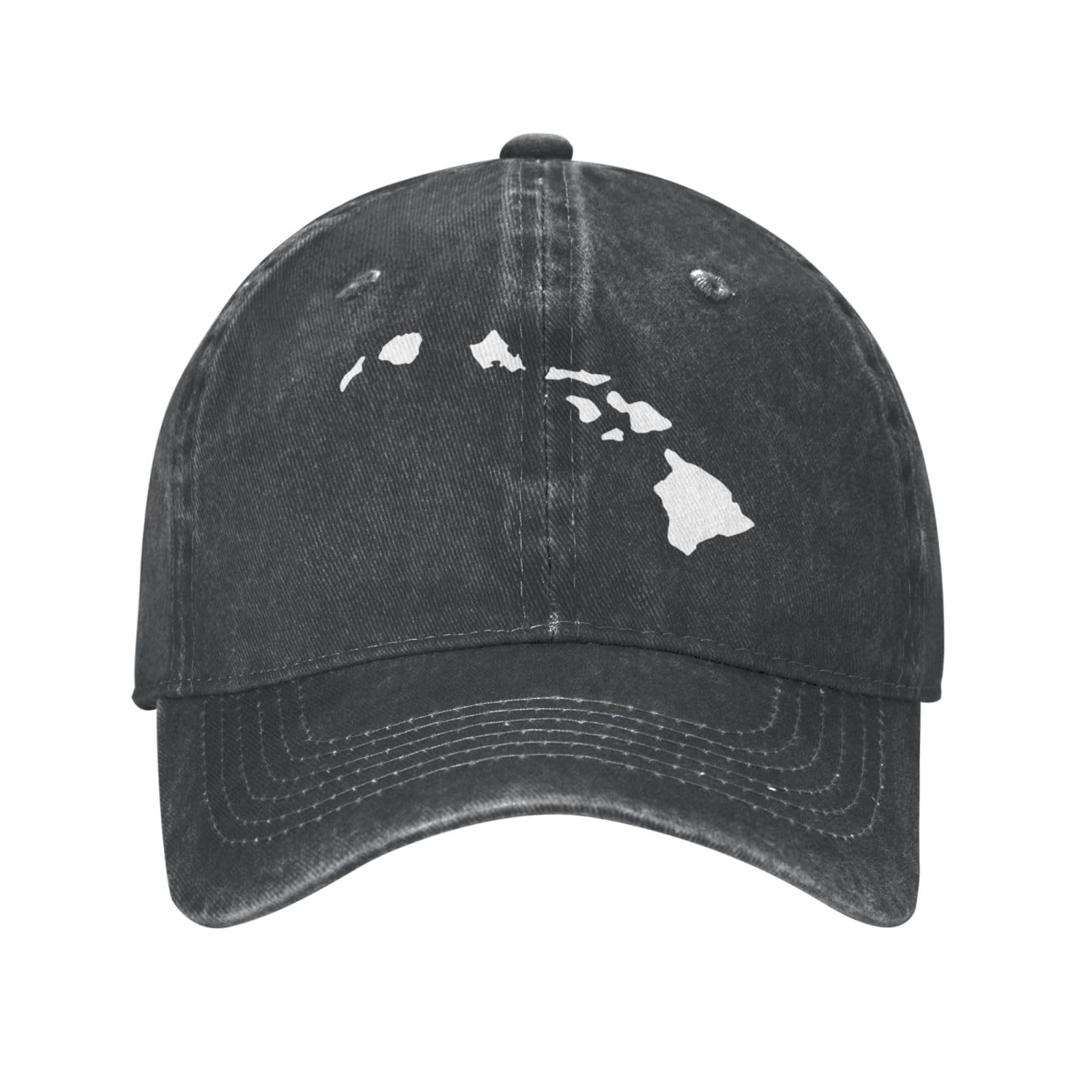 OCALL Hawaiian Islands Cowboy Hat back buckle reveals adjustable size for various head shapes