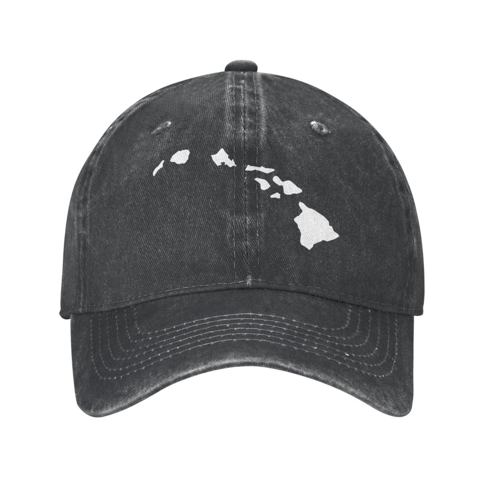 OCALL Hawaiian Islands Cowboy Hat back buckle reveals adjustable size for various head shapes
