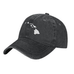OCALL Hawaiian Islands Cowboy Hat front view showing universal fit for daily outdoor wear