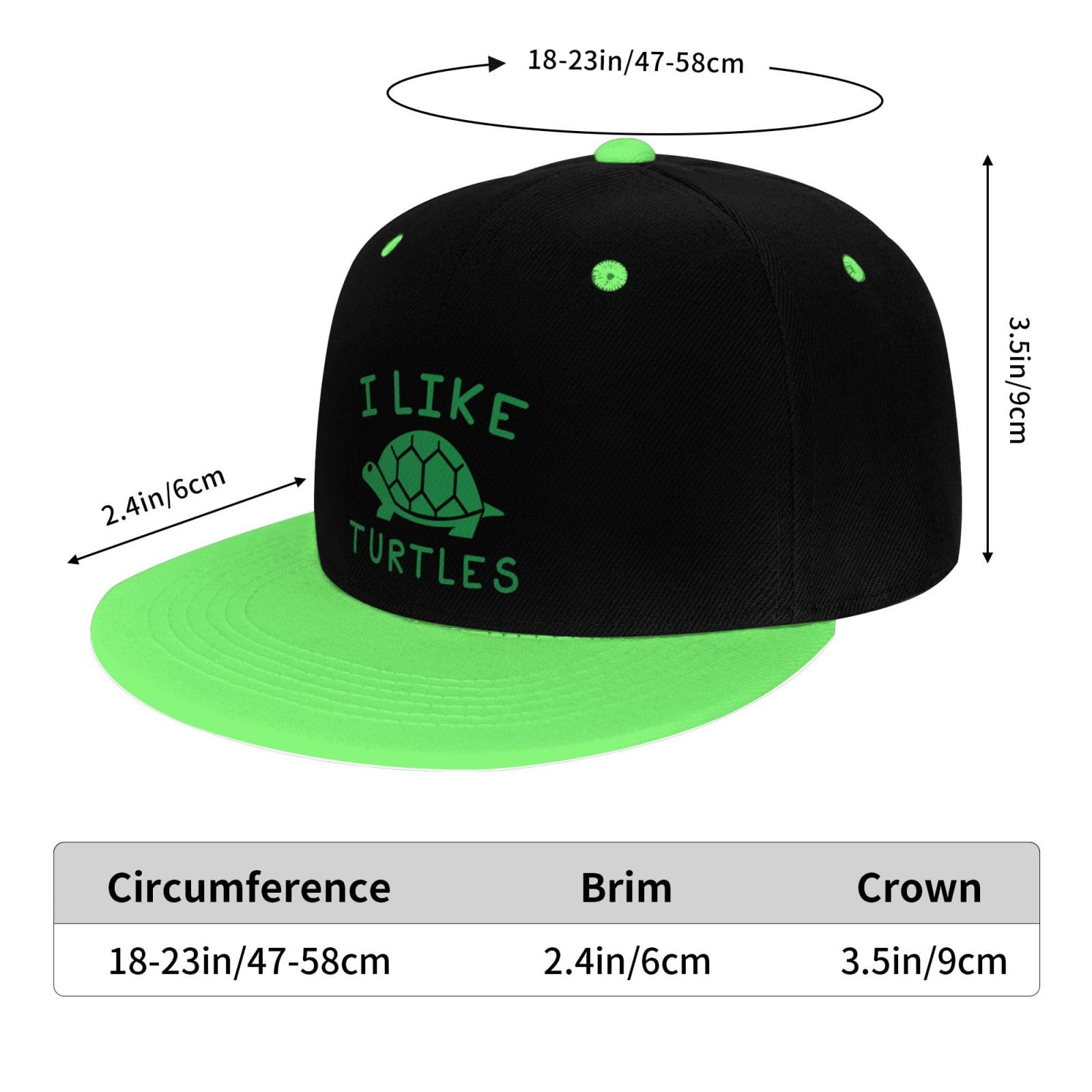 OCALL I Like Turtles adjustable-back back close-up featuring easy size customization.