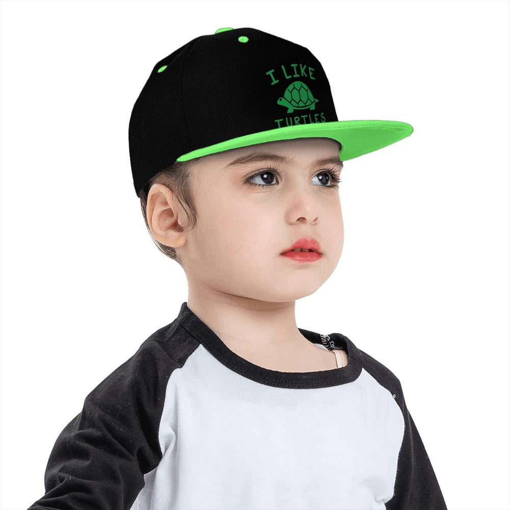 OCALL I Like Turtles hip-hop-style cap offers a trendy look.