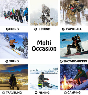 OCANXUE pants include care tips to help warmth retention.