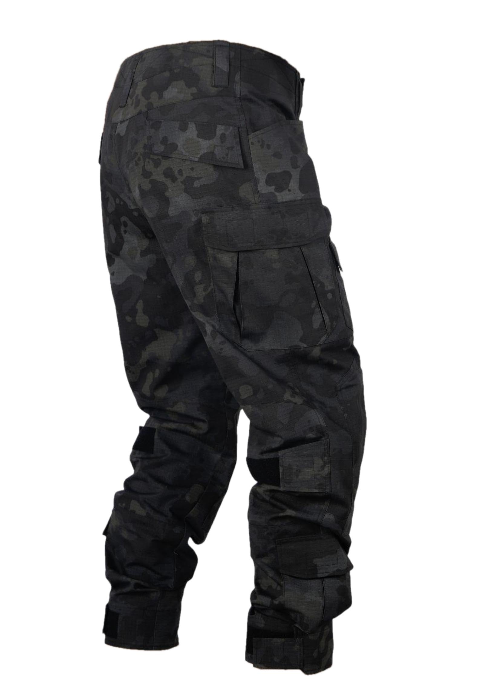 OCANXUE fleece-lined tactical pants knee pad pockets demonstrate quick-access tool storage