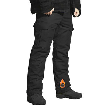 OCANXUE men's camo pants front view showing durable fit and weather protection