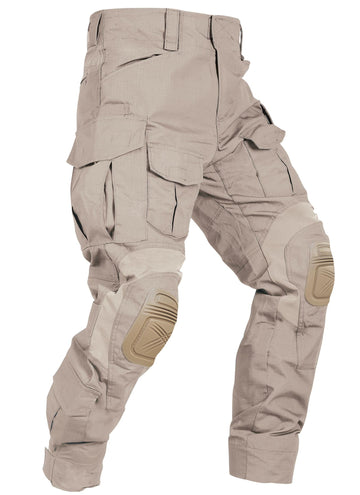 OCANXUE mens tactical pants front view with knee pads for versatile outdoor use