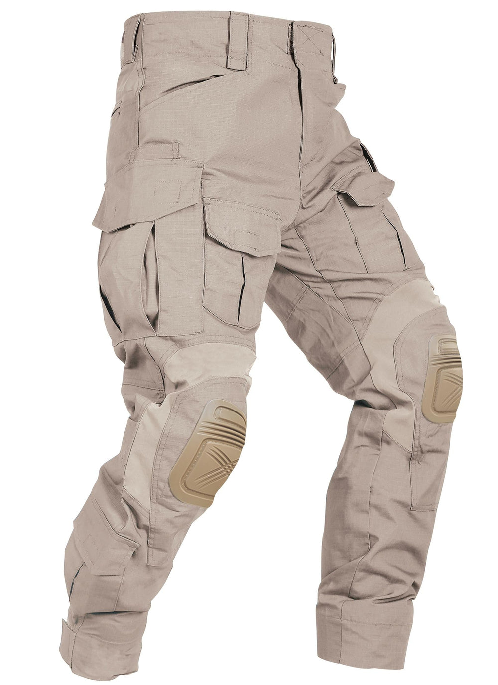 OCANXUE mens tactical pants front view with knee pads for versatile outdoor use