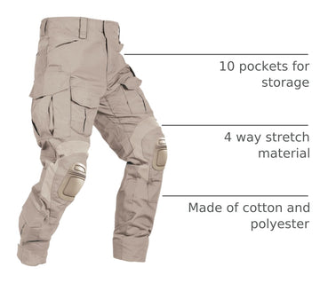 OCANXUE knee pads adjustment detail for customizable protection during hikes
