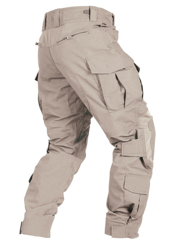 OCANXUE mens tactical pants side pocket camo design for tool storage