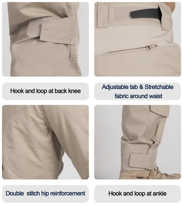 OCANXUE pants zipper fly closure for secure quick access