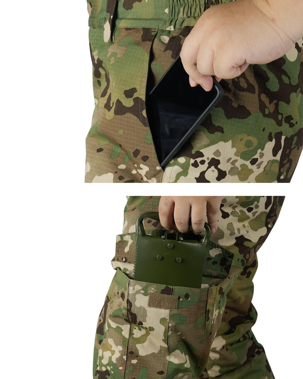 OCANXUE men's winter pants waterproof seam-sealed construction keeps you dry.