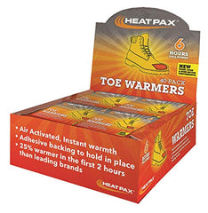 OccuNomix Heat Pax toe warmers provide up to six hours of warmth