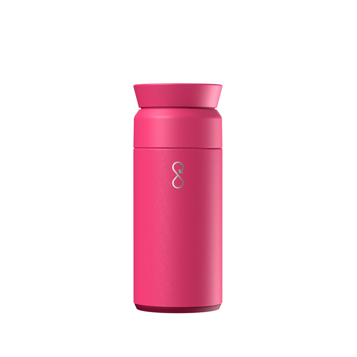 Ocean Bottle Brew Flask Crimson Sunset 12 oz shows insulated performance for hot or cold drinks while commuting.