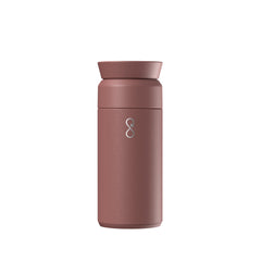 Ocean Bottle Brew Flask mocha driftwood keeps drinks hot or cold on the go.