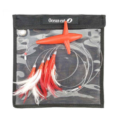 Ocean Cat daisy chain bird lure 5in showing lifelike action for offshore trolling