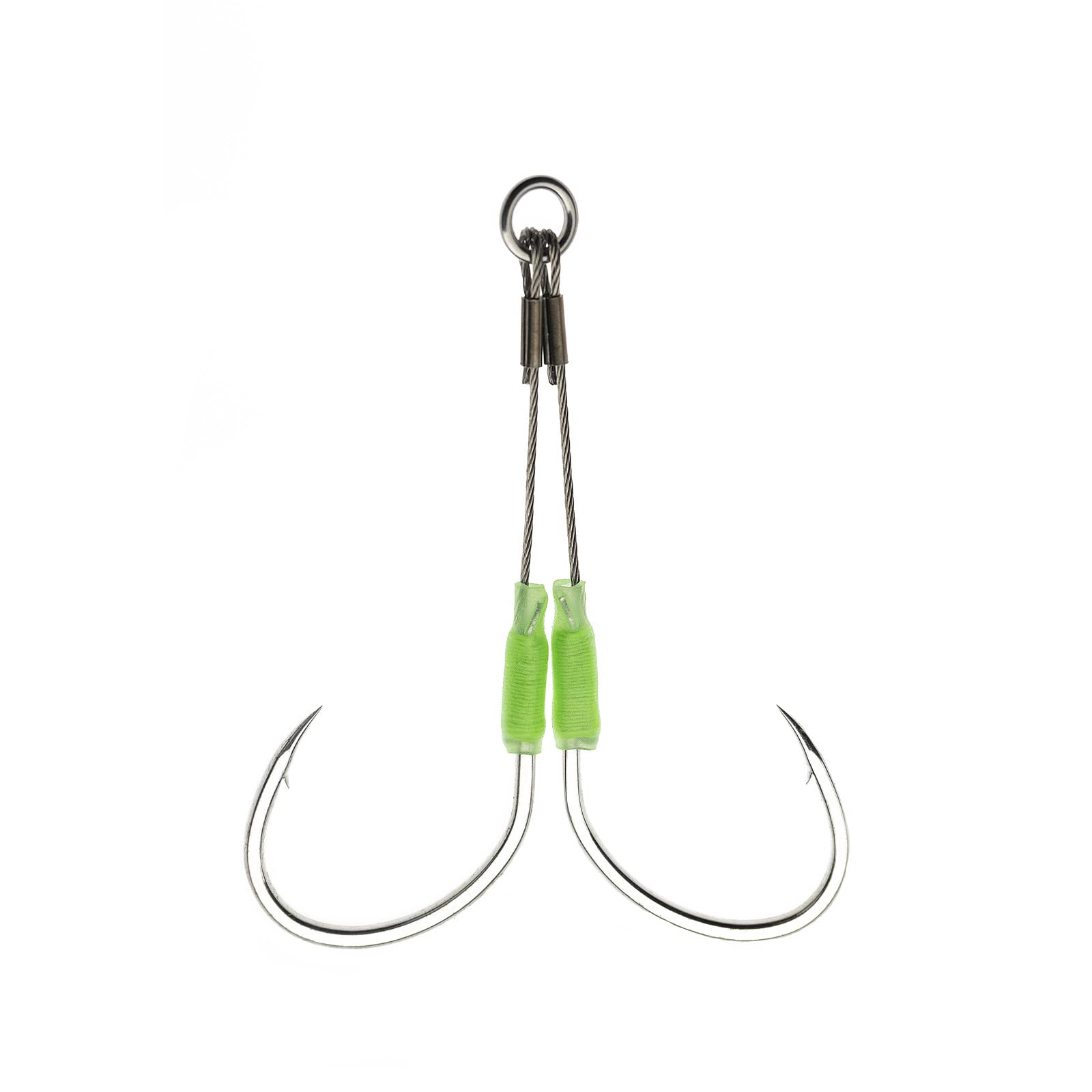 Double circle stinger hook design for Ocean Cat hooks