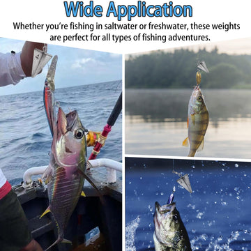 Ocean surf fishing setup with pyramid sinkers