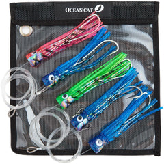 OCEAN CAT 6-inch trolling lure with multi-color finish for offshore visibility and action