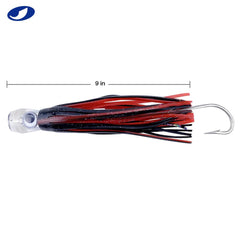 Ocean Cat 6-piece offshore trolling lure set delivers versatile multi-color options.