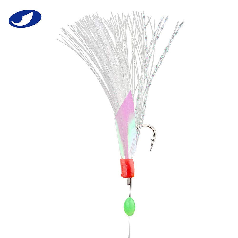 Ocean Cat ball bearing swivel interlock snap pre-rigged rig for easy tackle setups.