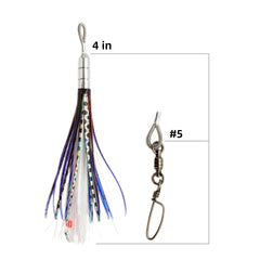 Ocean Cat ball bearing trolling swivel enhances line strength and action