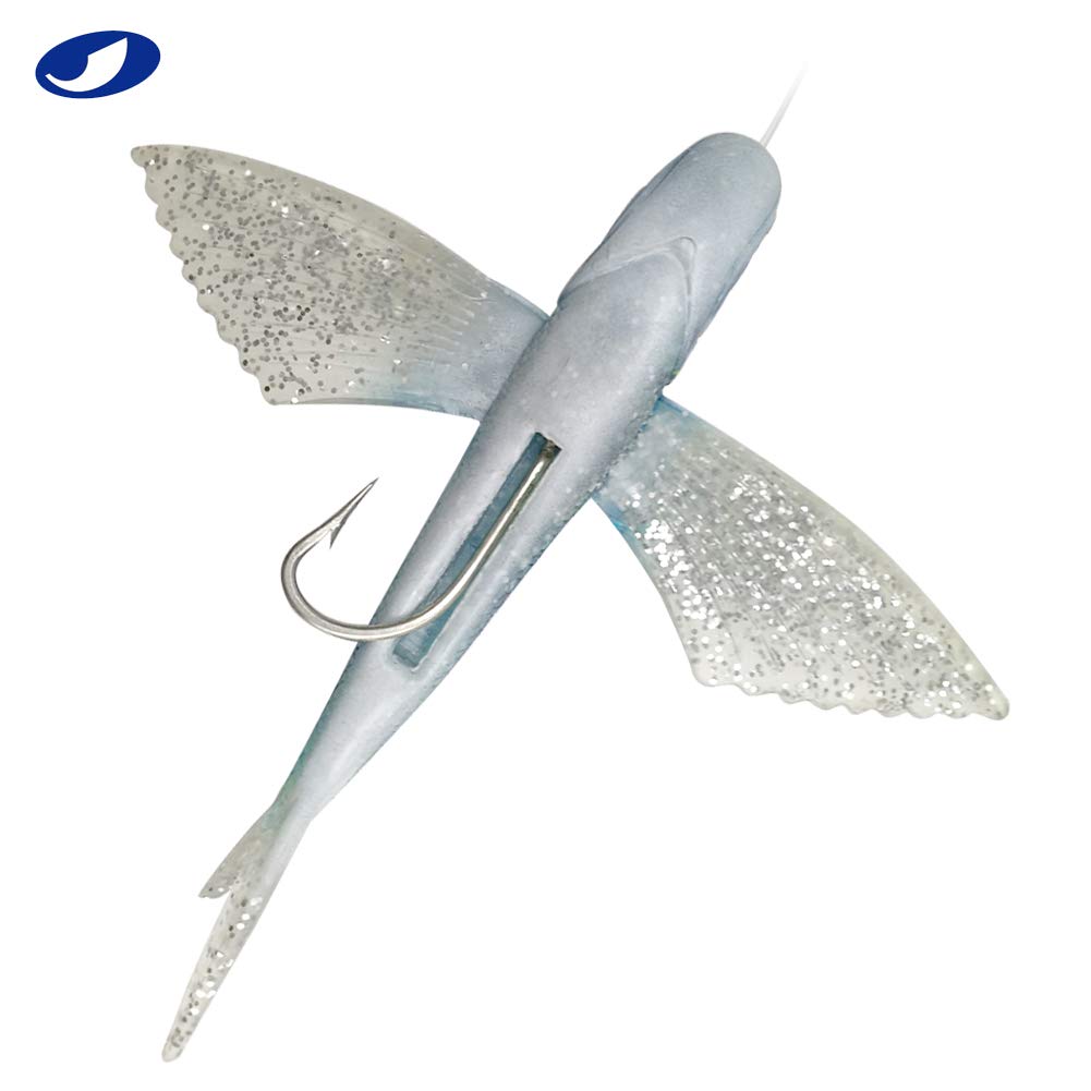 Ocean Cat flying fish daisy chain teaser mimics real movement underwater.