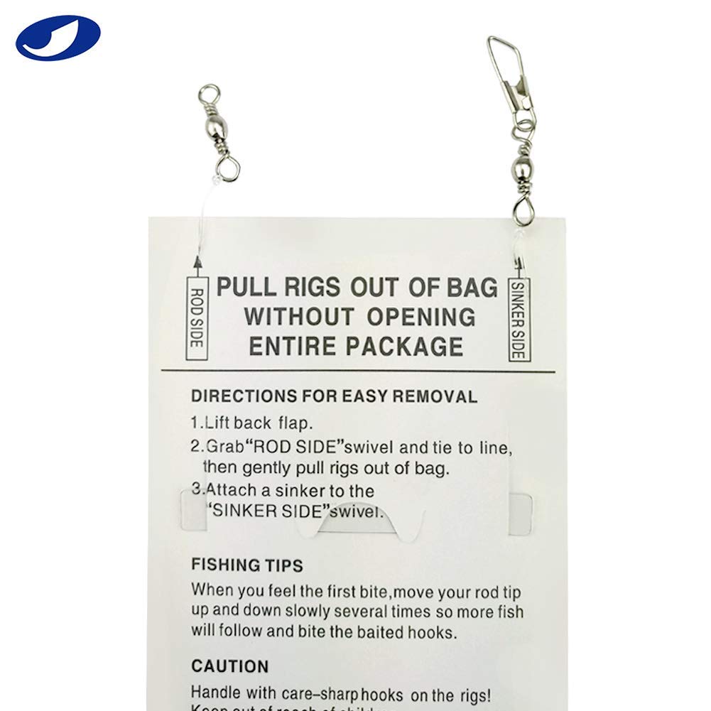 Ocean Cat high carbon steel hooks resist corrosion in saltwater