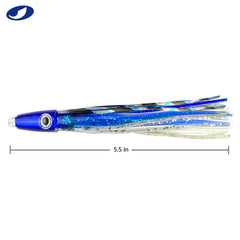 OCEAN CAT hoochie skirts with 3D eyes offer durable performance at high trolling speeds.