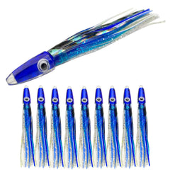 OCEAN CAT hoochie skirts soft-plastic lure for lifelike motion in saltwater.