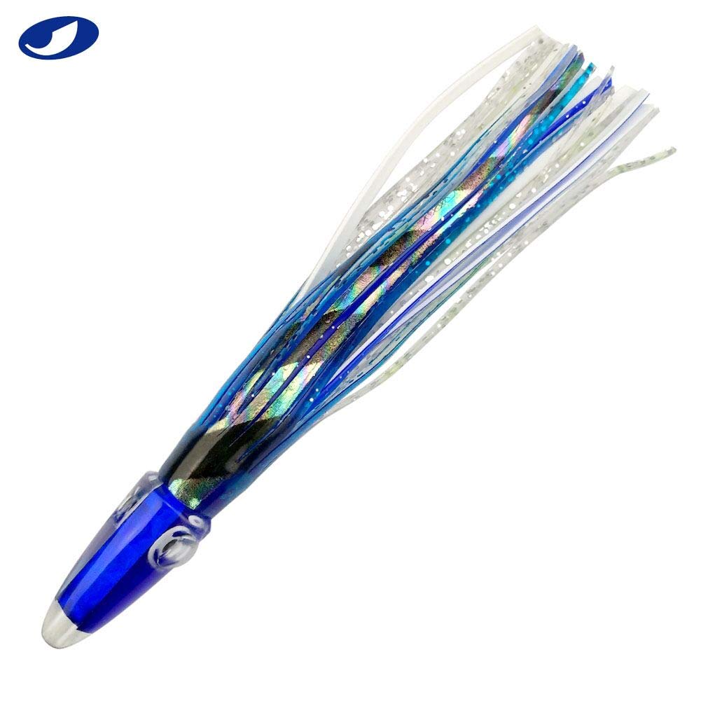 OCEAN CAT hoochie skirts target salmon, albacore, dorado, mahi, tuna, yellowfin big-eye.