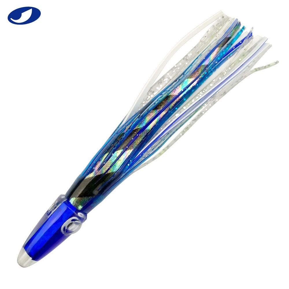 OCEAN CAT hoochie skirts target salmon, albacore, dorado, mahi, tuna, yellowfin big-eye.