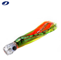 Ocean Cat lure rigged with 9/0 circle hook for big-game targeting.