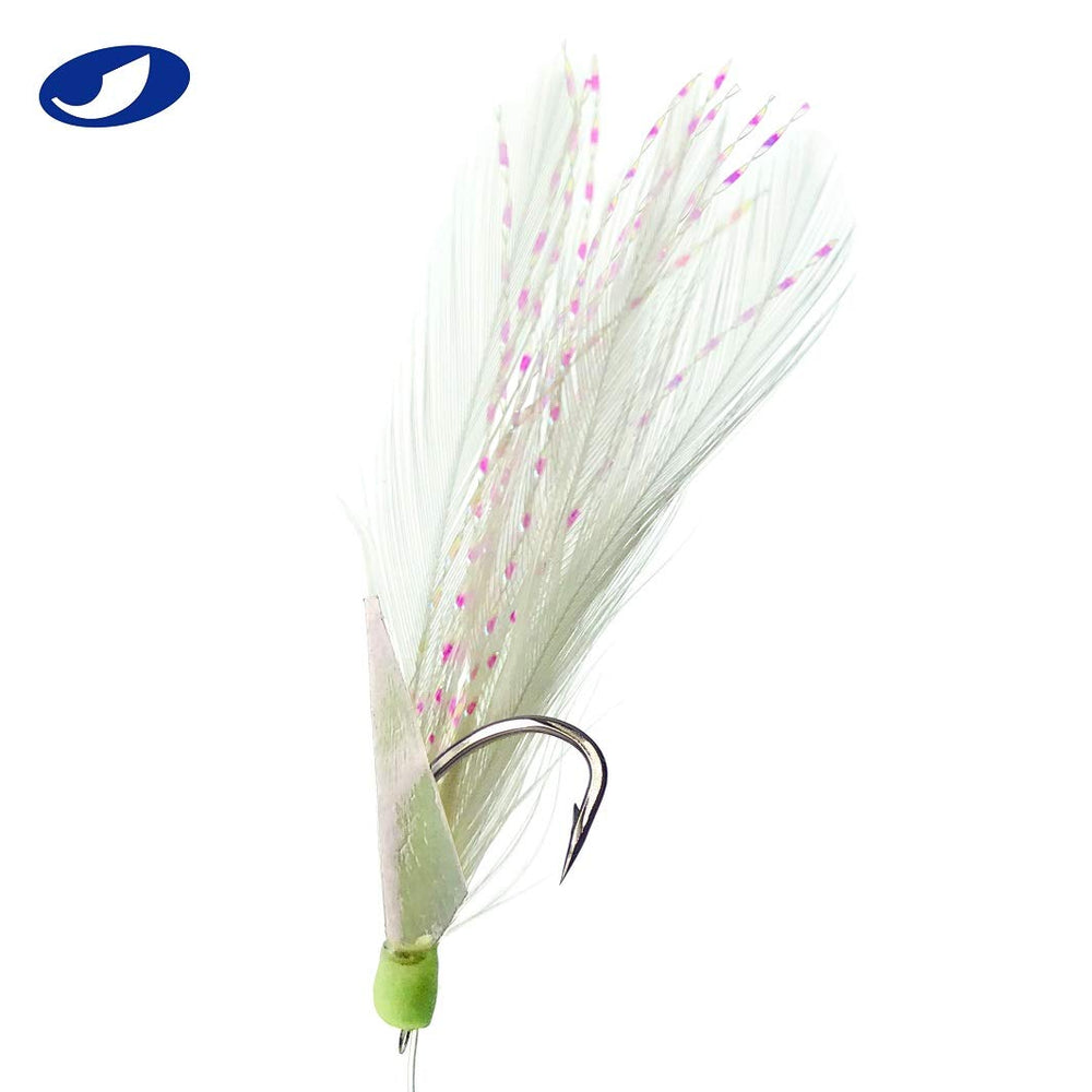 Ocean Cat rolling swivel and snap rig for quick line attachment.
