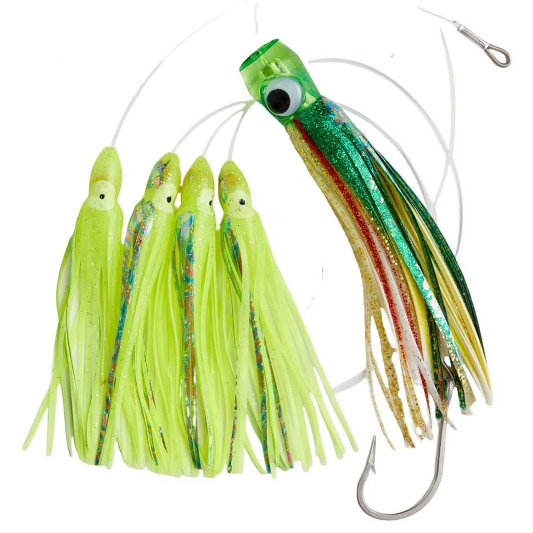 Ocean Cat 4.5 inch swimbait lure with lifelike features, ideal for offshore trolling and attracting big fish