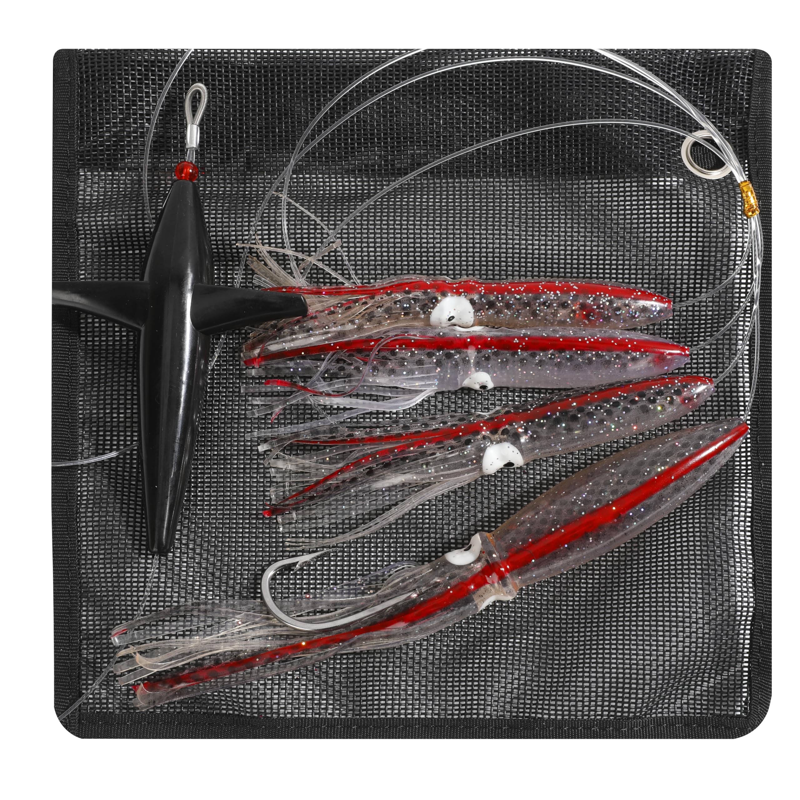 OCEAN CAT trolling lure 6in with bright colors to attract big game and boost visibility