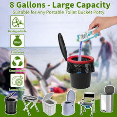 Oceanengine poo gel closeup highlights quick solidification for mess-free disposal.