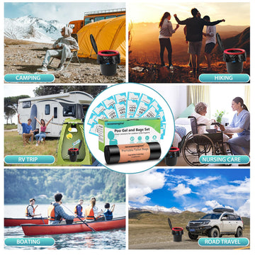 Oceanengine travel use scenario demonstrates reliable waste management on camping trips.